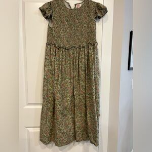 Victoria Dunn floral dress green large
